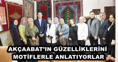 AKÇAABAT’IN GÜZELLİKLERİNİ MOTİFLERLE ANLATIYORLAR