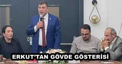 ERKUT’TAN GÖVDE GÖSTERİSİ