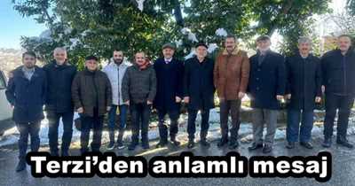 Terzi’den anlamlı mesaj