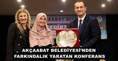 AKÇAABAT BELEDİYESİ’NDEN FARKINDALIK YARATAN KONFERANS