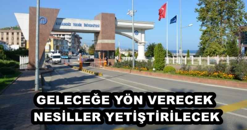 GELECEĞE YÖN VERECEK NESİLLER YETİŞTİRİLECEK