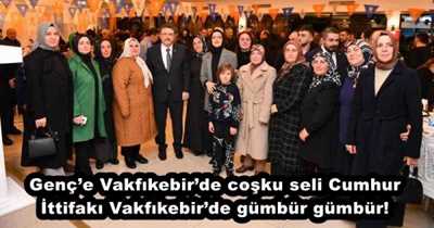 Genç’e Vakfıkebir’de coşku seli Cumhur İttifakı Vakfıkebir’de gümbür gümbür! 