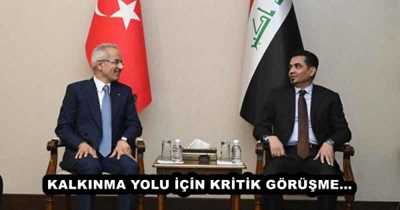 KALKINMA YOLU İÇİN KRİTİK GÖRÜŞME…