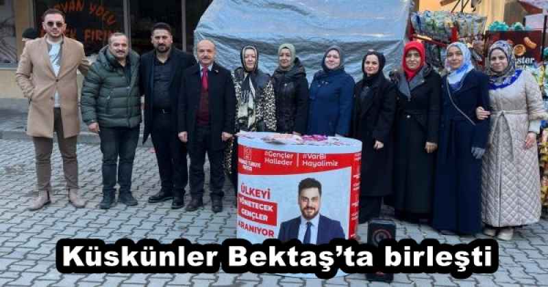 Küskünler Bektaş’ta birleşti