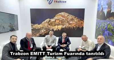 Trabzon EMITT Turizm Fuarında tanıtıldı