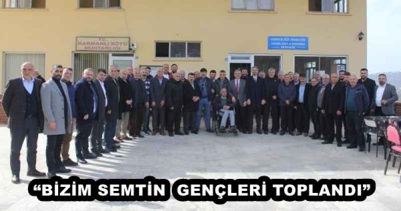 “BİZİM SEMTİN  GENÇLERİ TOPLANDI”