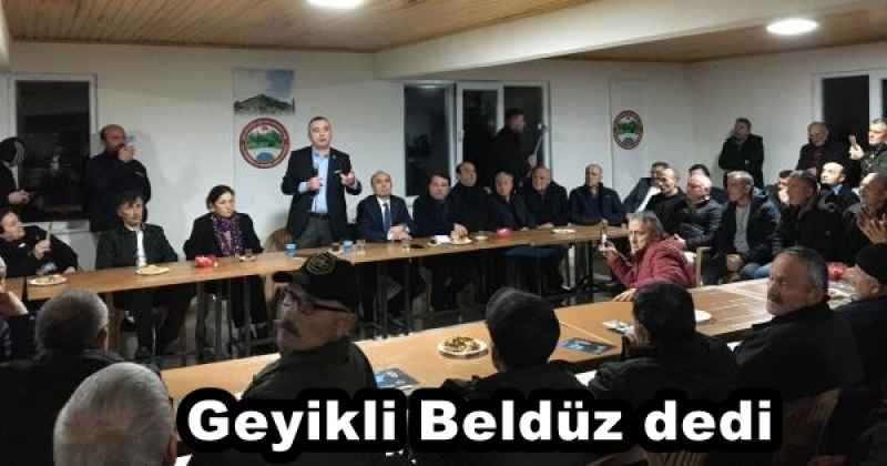 Geyikli Beldüz dedi