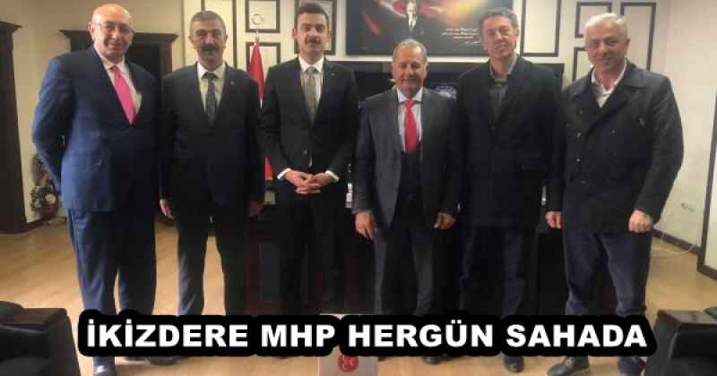 İKİZDERE MHP HERGÜN SAHADA