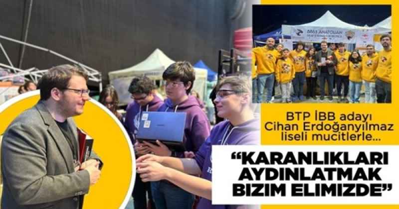 “Karanlıkları aydınlatmak bizim elimizde”