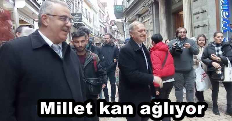 Millet kan ağlıyor