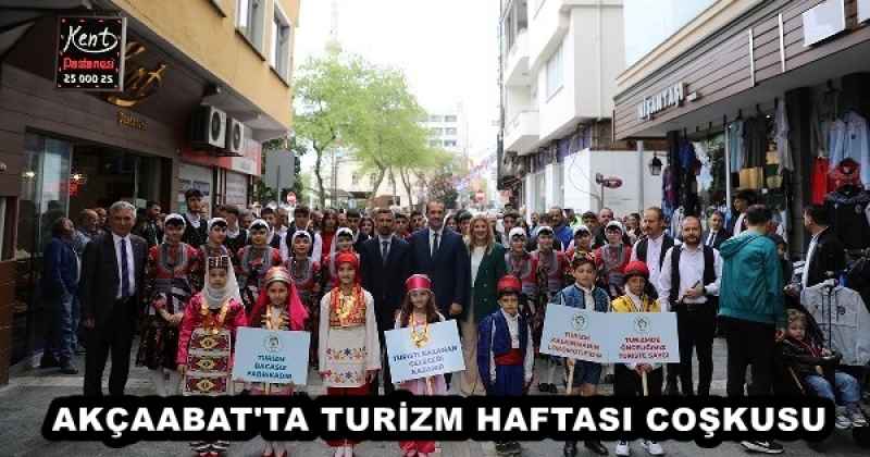 AKÇAABAT'TA TURİZM HAFTASI COŞKUSU