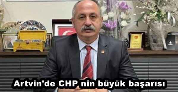 Artvin'de CHP nin büyük başarısı