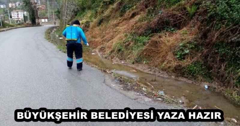 BÜYÜKŞEHİR BELEDİYESİ YAZA HAZIR