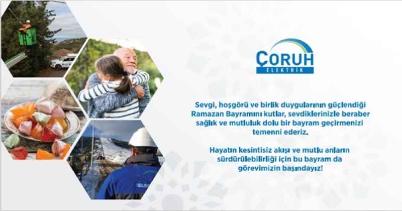 ÇORUH ELEKTRİK RAMAZAN BAYRAMI İLANI