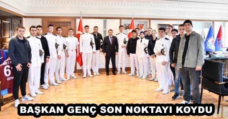 BAŞKAN GENÇ SON NOKTAYI KOYDU