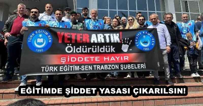 EĞİTİMDE ŞİDDET YASASI ÇIKARILSIN!