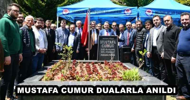 MUSTAFA CUMUR DUALARLA ANILDI