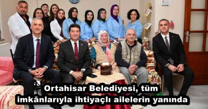 Ortahisar Belediyesi, tüm imkânlarıyla ihtiyaçlı ailelerin yanında