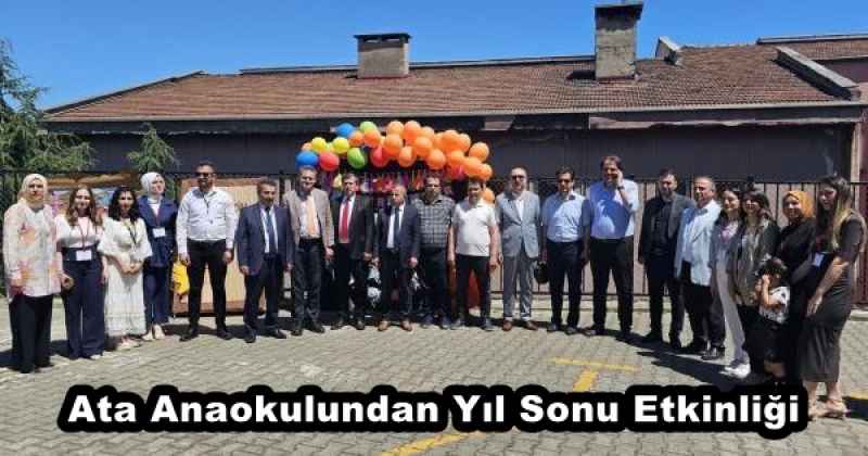 Ata Anaokulundan Yıl Sonu Etkinliği