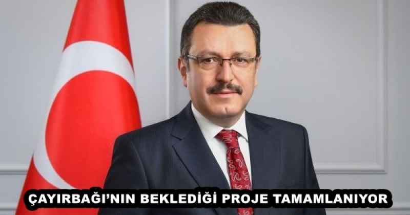 ÇAYIRBAĞI’NIN BEKLEDİĞİ PROJE TAMAMLANIYOR