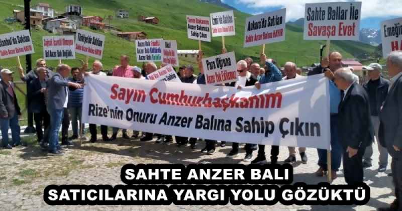 SAHTE ANZER BALI SATICILARINA YARGI YOLU GÖZÜKTÜ