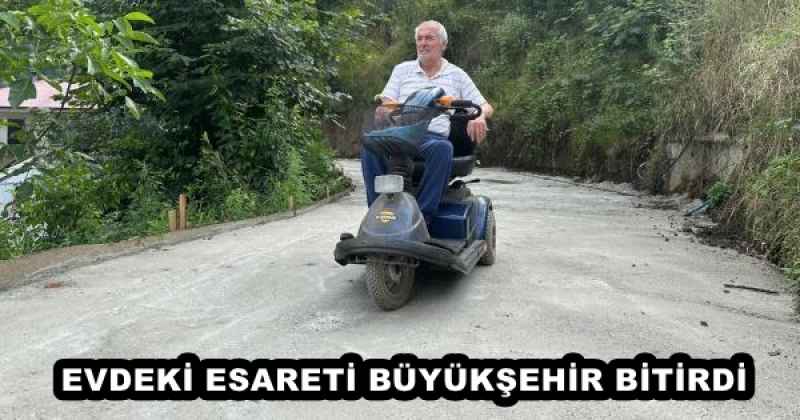 EVDEKİ ESARETİ BÜYÜKŞEHİR BİTİRDİ