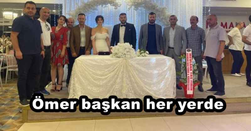 Ömer başkan her yerde