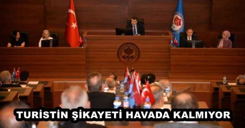 TURİSTİN ŞİKAYETİ HAVADA KALMIYOR