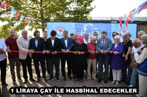 1 LİRAYA ÇAY İLE HASBİHAL EDECEKLER