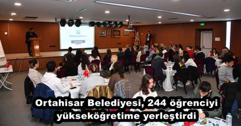 Ortahisar Belediyesi, 244 öğrenciyi yükseköğretime yerleştirdi 