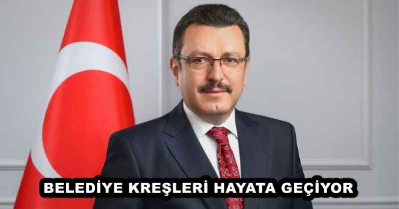 BELEDİYE KREŞLERİ HAYATA GEÇİYOR