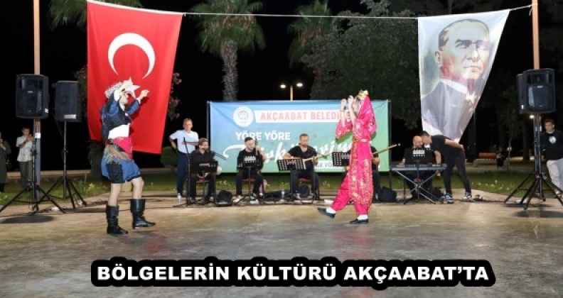 BÖLGELERİN KÜLTÜRÜ AKÇAABAT’TA