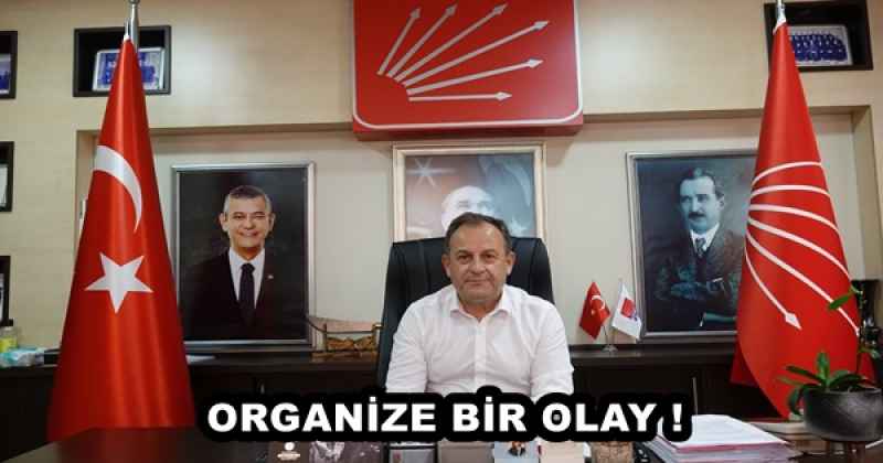 ORGANİZE BİR OLAY !