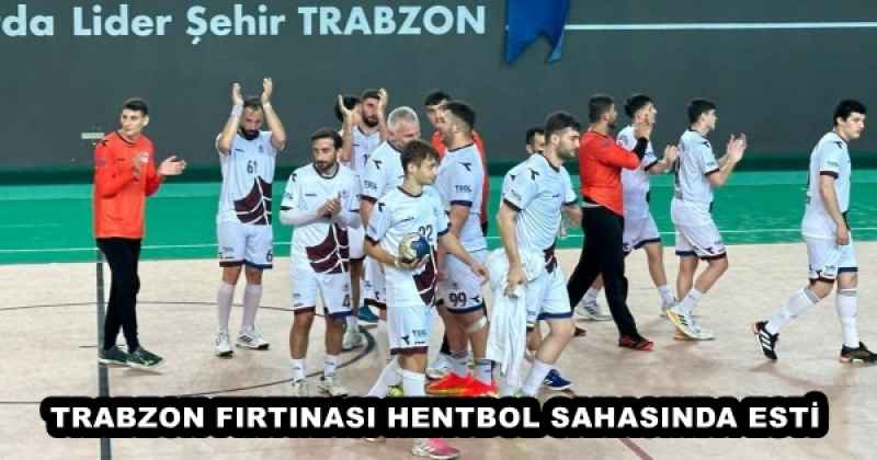 TRABZON FIRTINASI HENTBOL SAHASINDA ESTİ