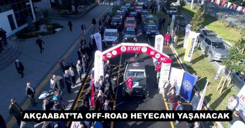 AKÇAABAT’TA OFF-ROAD HEYECANI YAŞANACAK