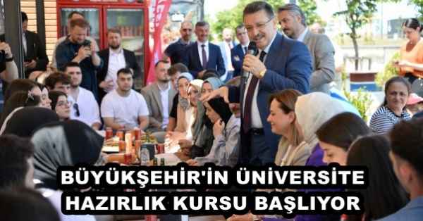 BÜYÜKŞEHİR'İN ÜNİVERSİTE HAZIRLIK KURSU BAŞLIYOR