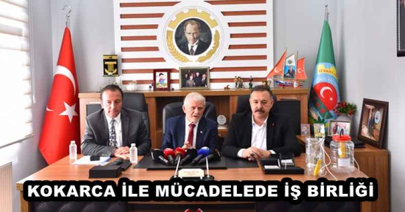 KOKARCA İLE MÜCADELEDE İŞ BİRLİĞİ