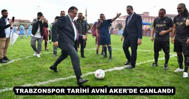 TRABZONSPOR TARİHİ AVNİ AKER'DE CANLANDI