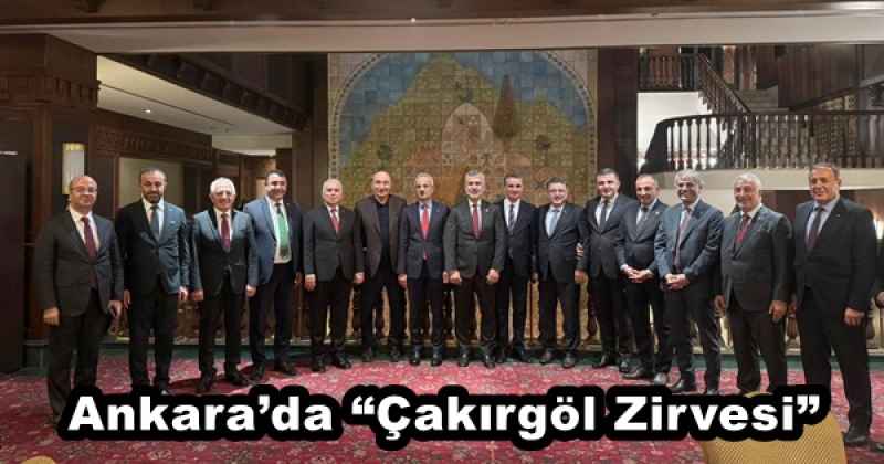 Ankara’da “Çakırgöl Zirvesi”