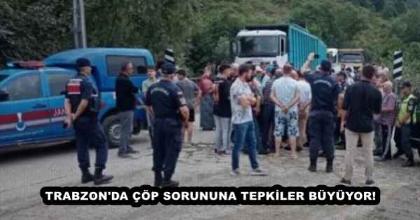 TRABZON'DA ÇÖP SORUNUNA TEPKİLER BÜYÜYOR!