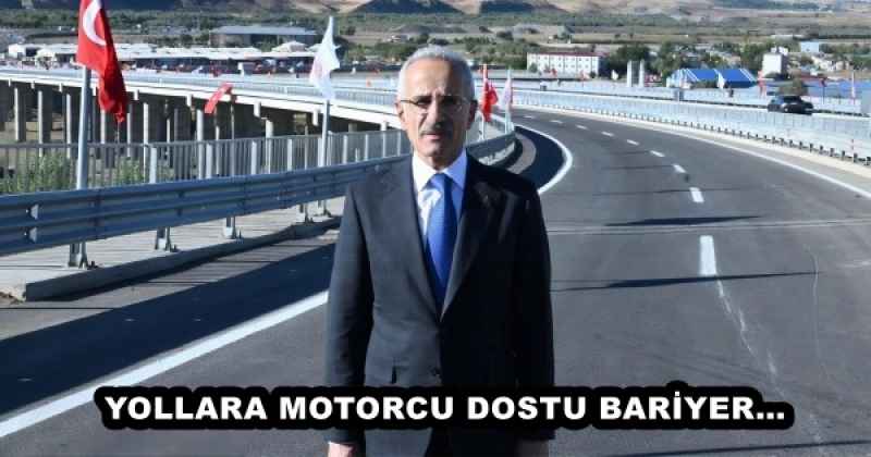 YOLLARA MOTORCU DOSTU BARİYER…