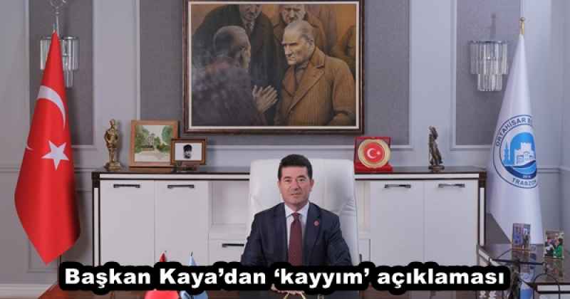 Başkan Kaya’dan ‘kayyım’ açıklaması