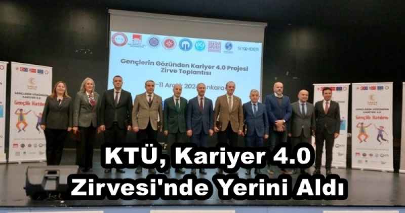 KTÜ, Kariyer 4.0 Zirvesi'nde Yerini Aldı