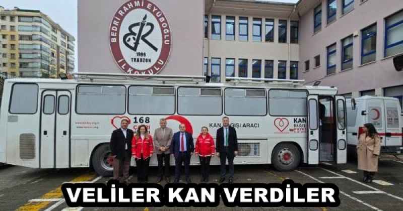 VELİLER KAN VERDİLER 