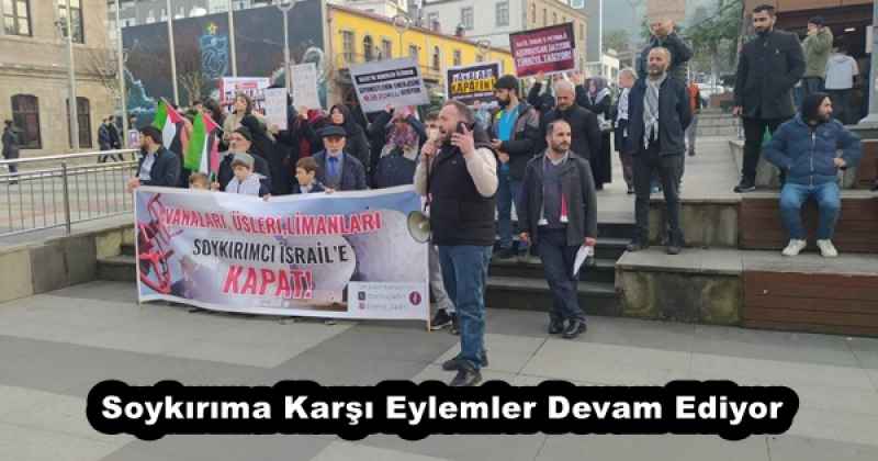  Soykırıma Karşı Eylemler Devam Ediyor